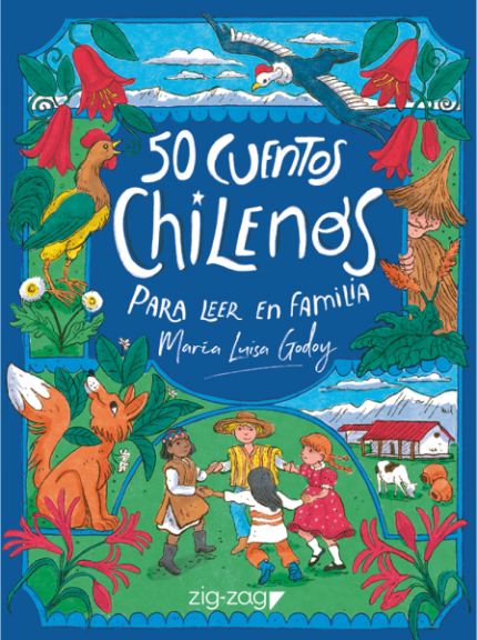 Portada de 50 Cuentos Chilenos para Leer en Familia