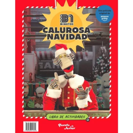 Portada de CALUROSA NAVIDAD (Libro 31 minutos de actividades y para colorear)