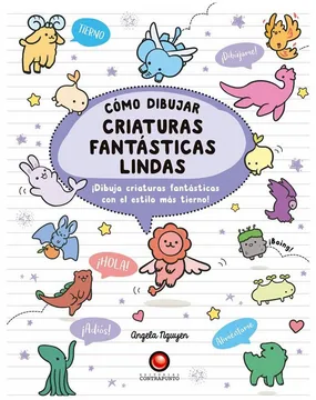Portada de Como Dibujar Criaturas Fantasticas Lindas