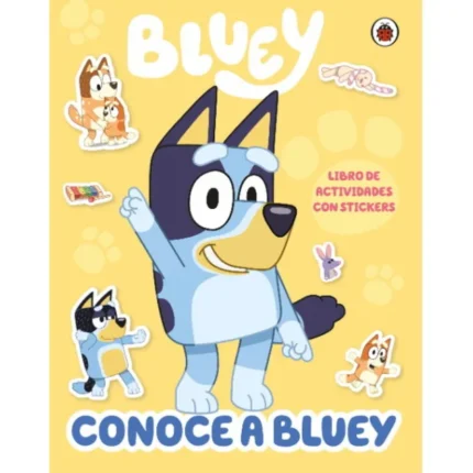 Portada de Conoce a Bluey (Libro de Actividades)