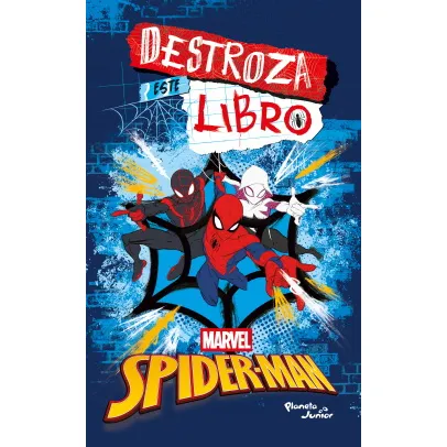 Portada de DESTROZA ESTE LIBRO Spiderman