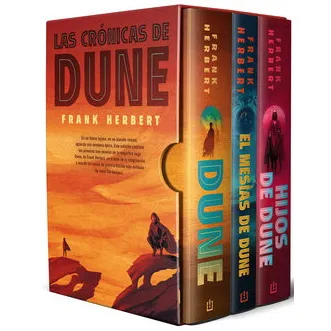 Portada de DUNE (Estuche trilogía TD)