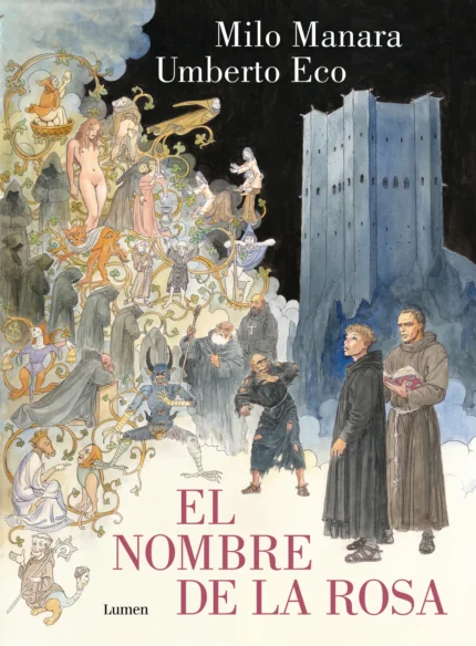 Portada de El Nombre de la Rosa
