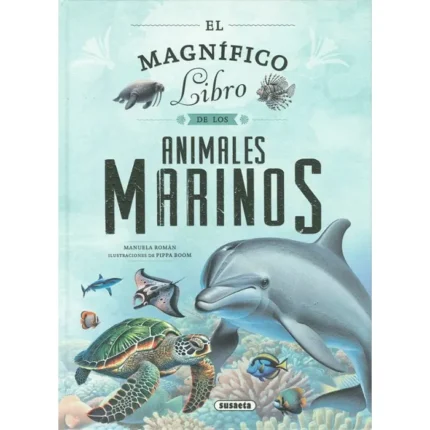Portada de El Magnífico Libro De Los Animales Marinos