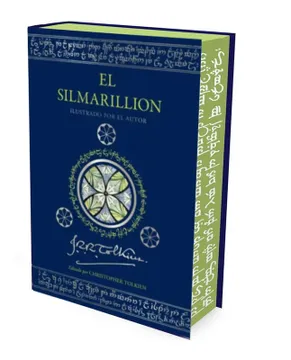 Portada de El Silmarillion. Ilustrado por el Autor