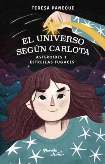 Portada de El Universo Según Carlota 1: Asteroides y estrellas fugaces