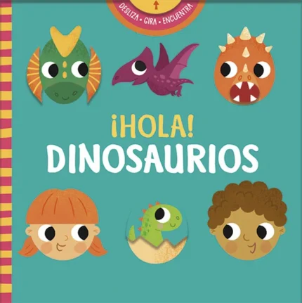 Portada de ¡Hola! Dinosaurios
