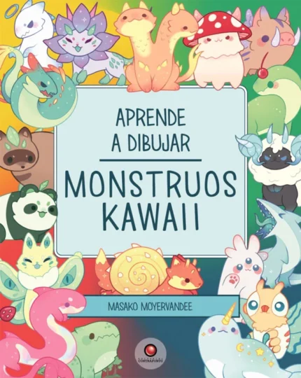 Portada de Monstruos Kawaii – Aprende a Dibujar
