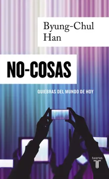 Portada de No-cosas