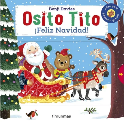 Portada de Osito Tito ¡Feliz Navidad!