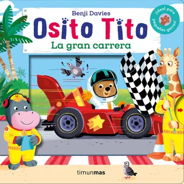 Portada de Osito Tito. La Gran Carrera