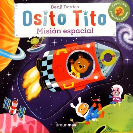 Portada de Osito Tito. Misión Espacial