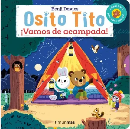Portada de Osito Tito. ¡Vamos de Acampada!
