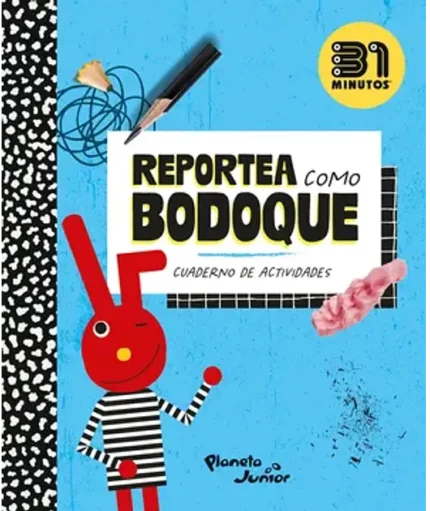 Portada de Reportea como Bodoque (Cuaderno de Actividades)